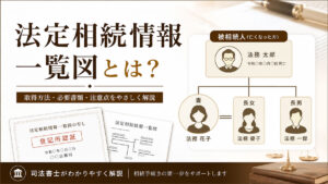 法定相続情報一覧図とは？ 自分で作る方法・必要書類・作るべき人